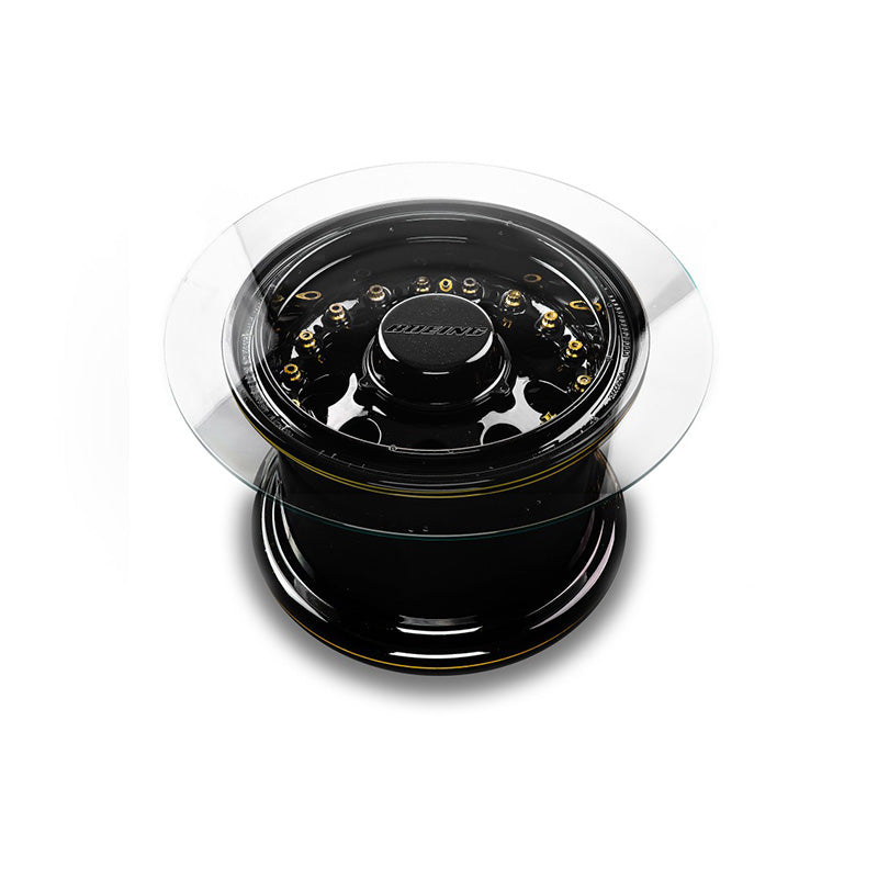 BOEING 747 WHEEL COFFEE TABLE - BLACK EDITION