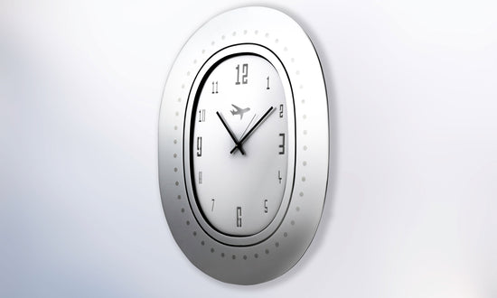 BOEING 777 WINDOW CLOCK - WHITE